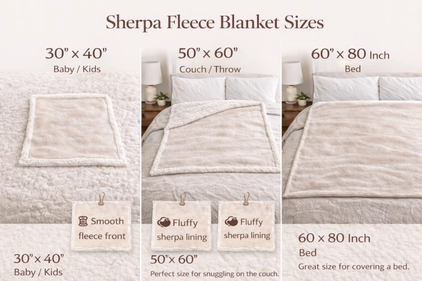 Sherpa & Woven Mockp Blanket