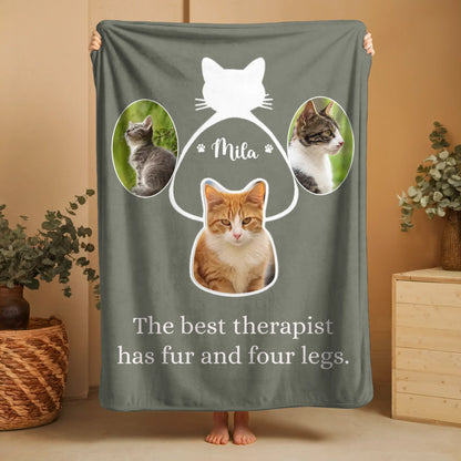 Cat Collage Design Blanket