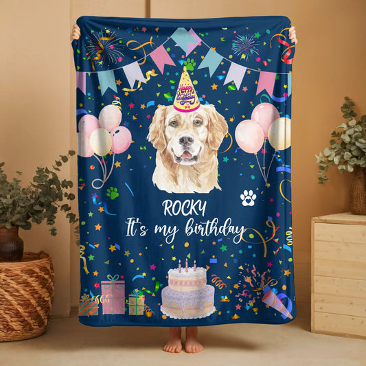 Pet Birthday Blanket