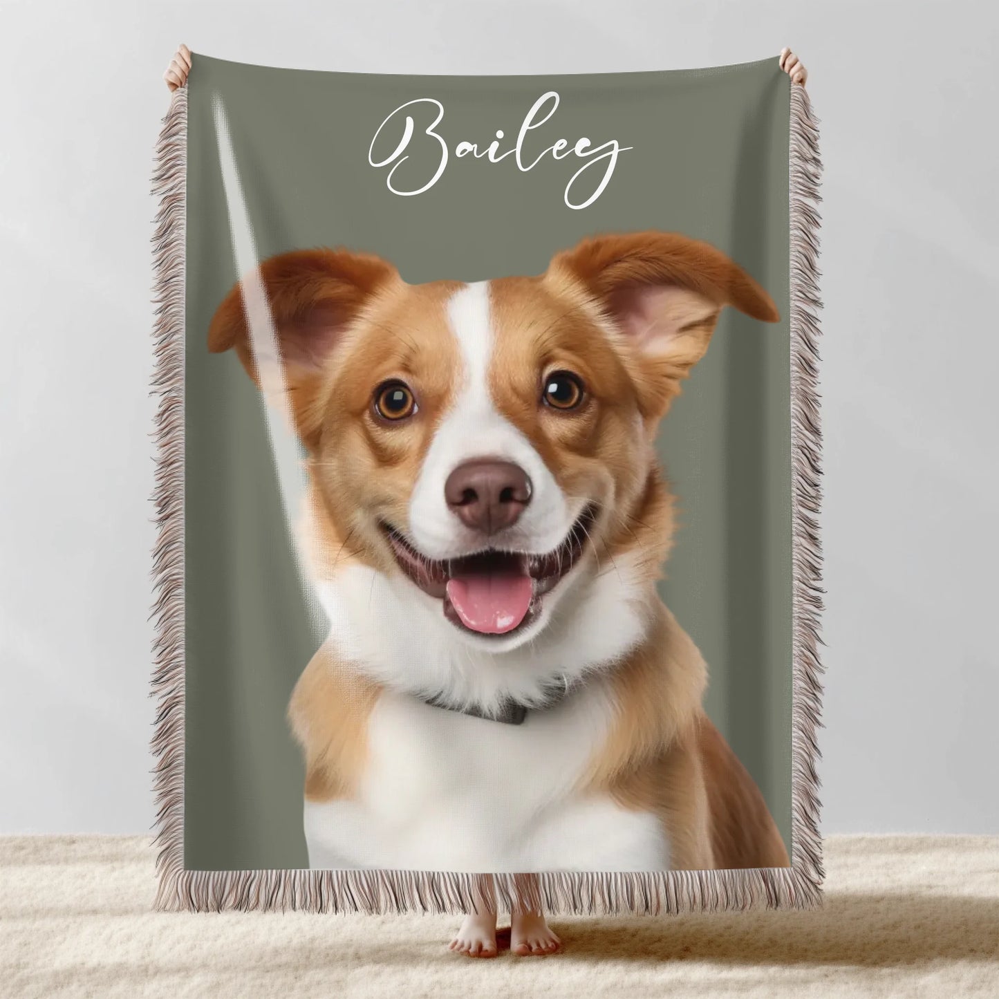 Pet Photo Personalized  Blanket