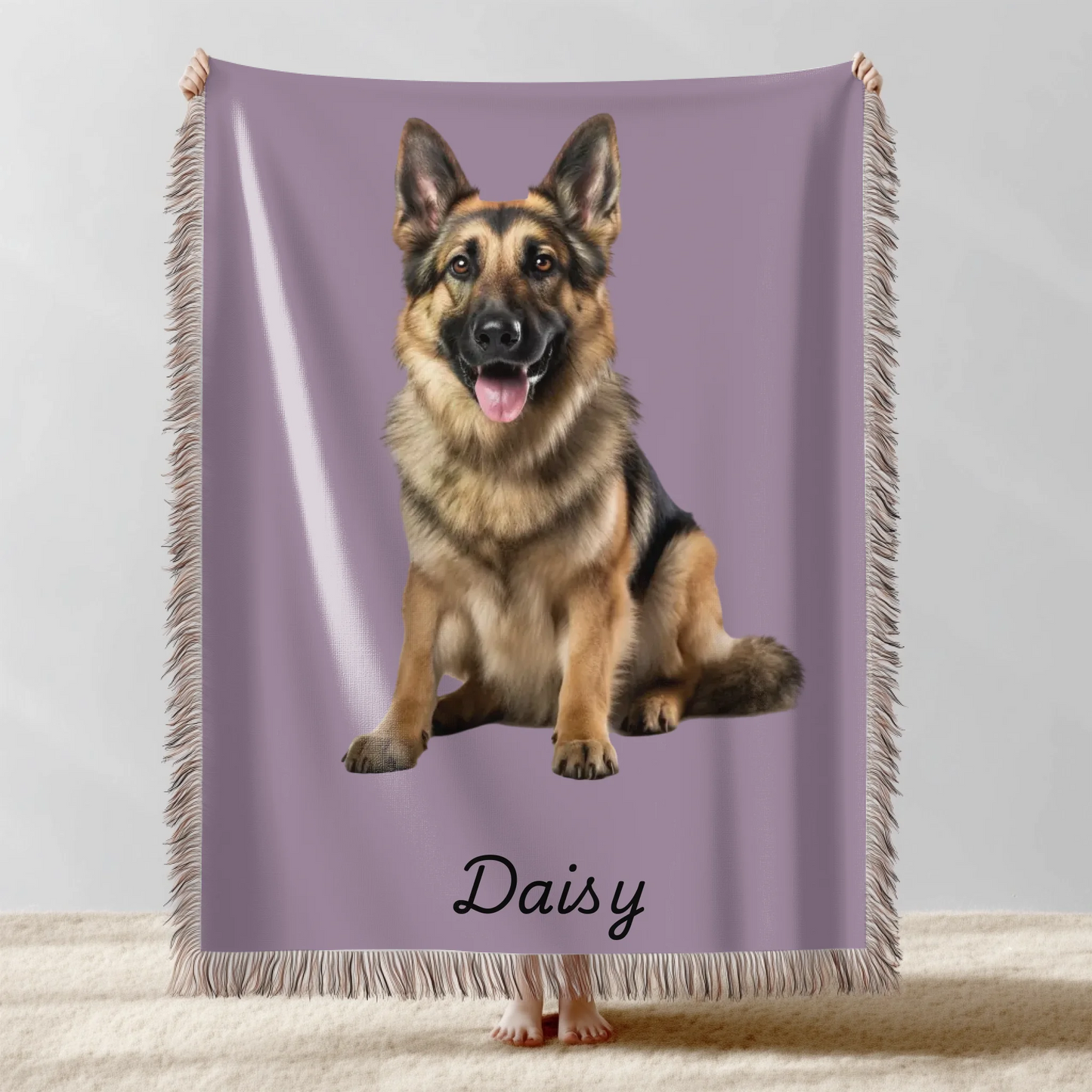 Custom Pet Photo Blanket