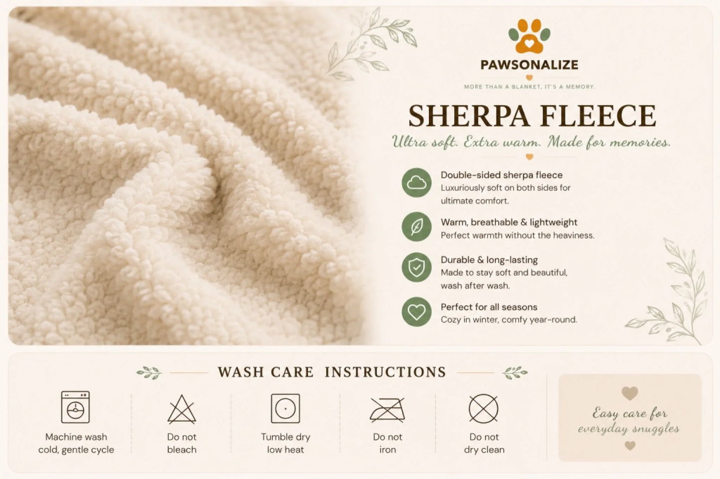 sherpa texture mock up