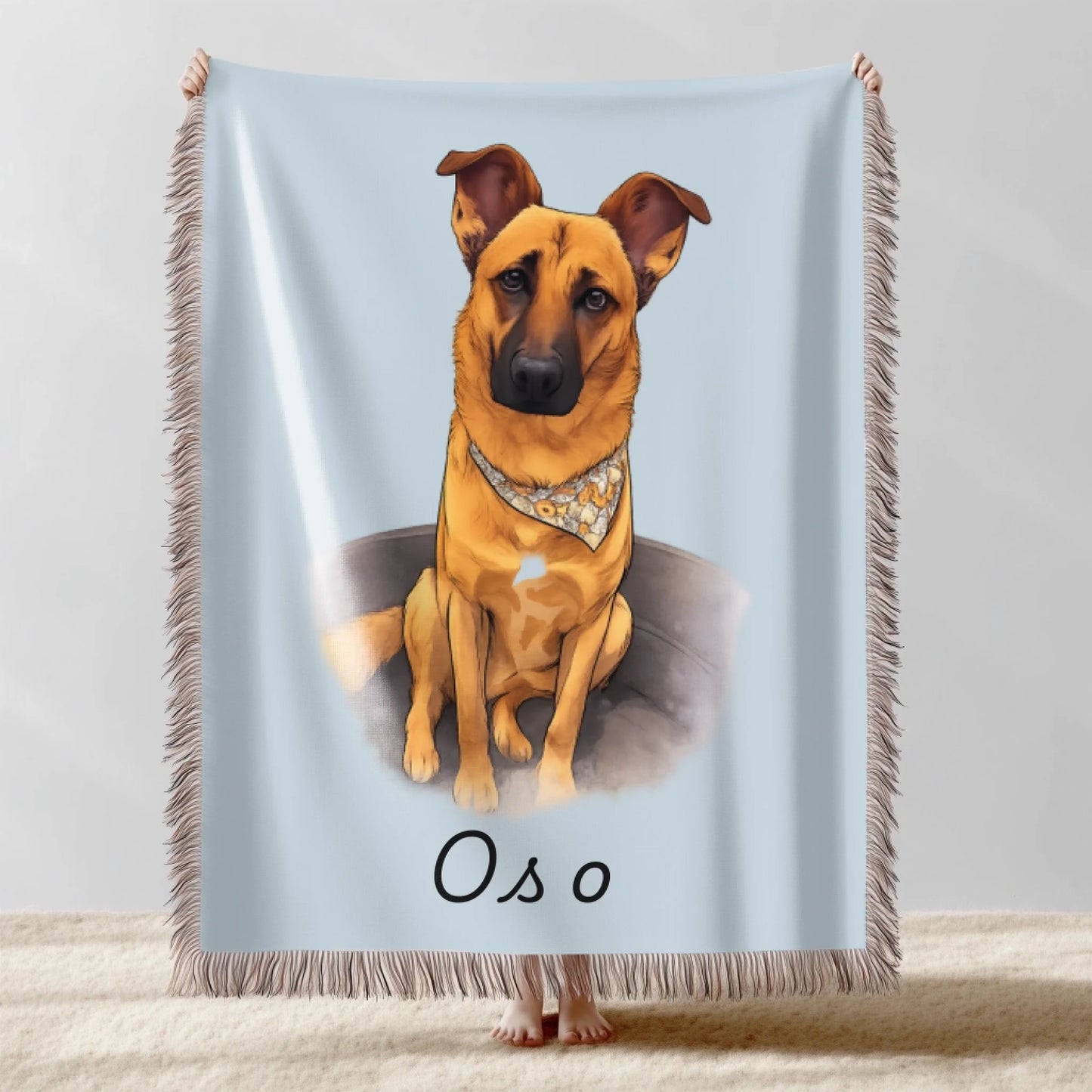 Cartoon Blanket Woven 