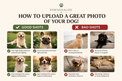 Guide to upload photos mockup