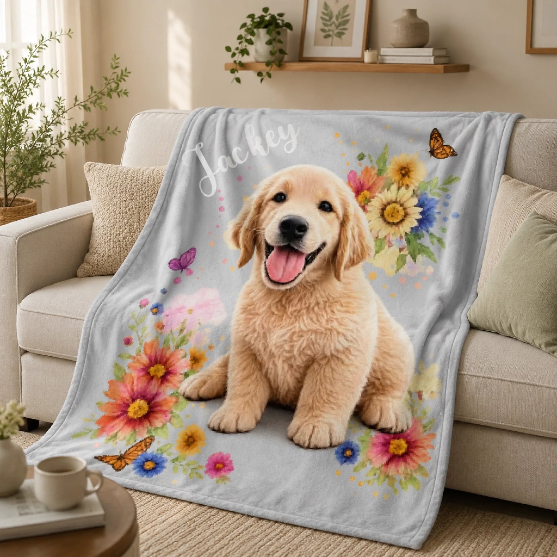Flower pink dog 2
