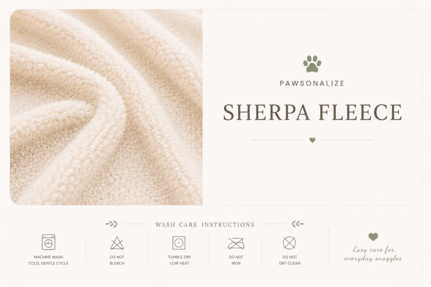 sherpa texture mock up